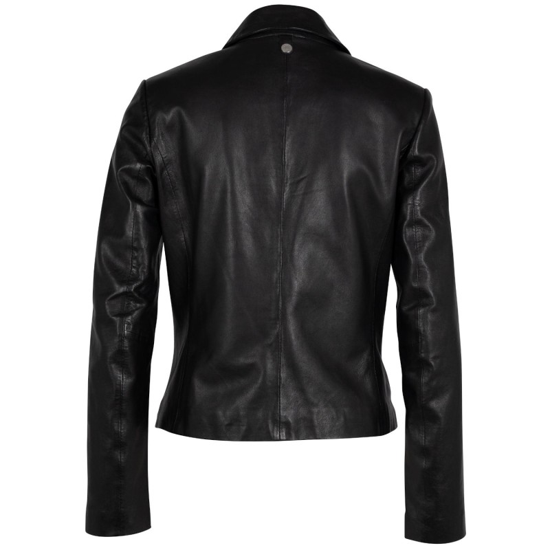 Geaca de Piele Dama Mauritius Neagra GWEvelinn – Black Friday Geaca de Piele Dama Mauritius Neagra GWEvelinn – Black Friday