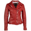 Geaca de Piele Dama Mauritius Rosie GWFaible Geaca de Piele Dama Mauritius Rosie GWFaible - readytowear.ro