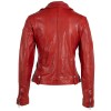 Geaca de Piele Dama Mauritius Rosie GWFaible Geaca de Piele Dama Mauritius Rosie GWFaible - readytowear.ro