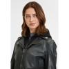 Geaca de Piele Dama Mauritius Verde Inchis GWFlura – Black Friday Geaca de Piele Dama Mauritius Verde Inchis GWFlura – Black Friday