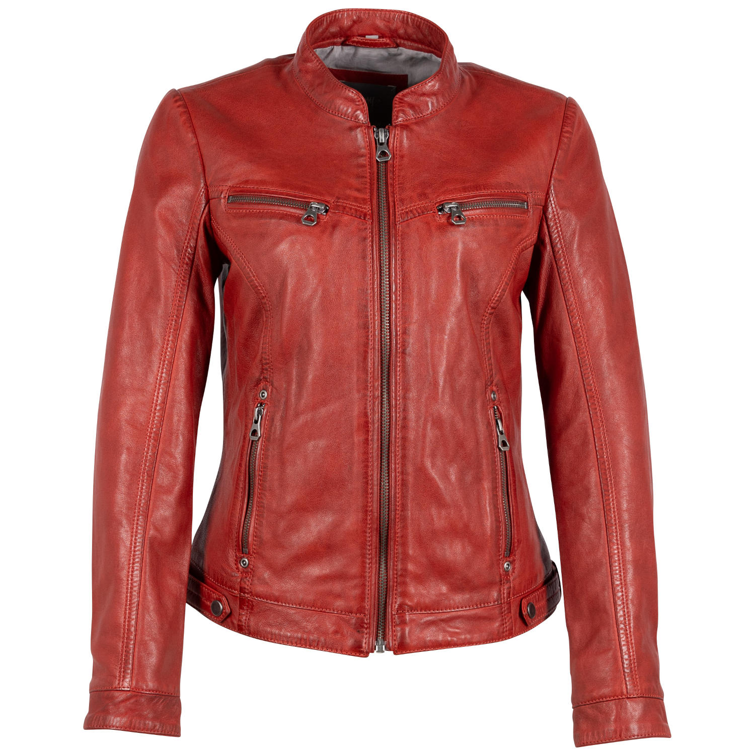 Geaca de Piele Dama Mauritius Rosie GWJanka – Black Friday Geaca de Piele Dama Mauritius Rosie GWJanka – Black Friday