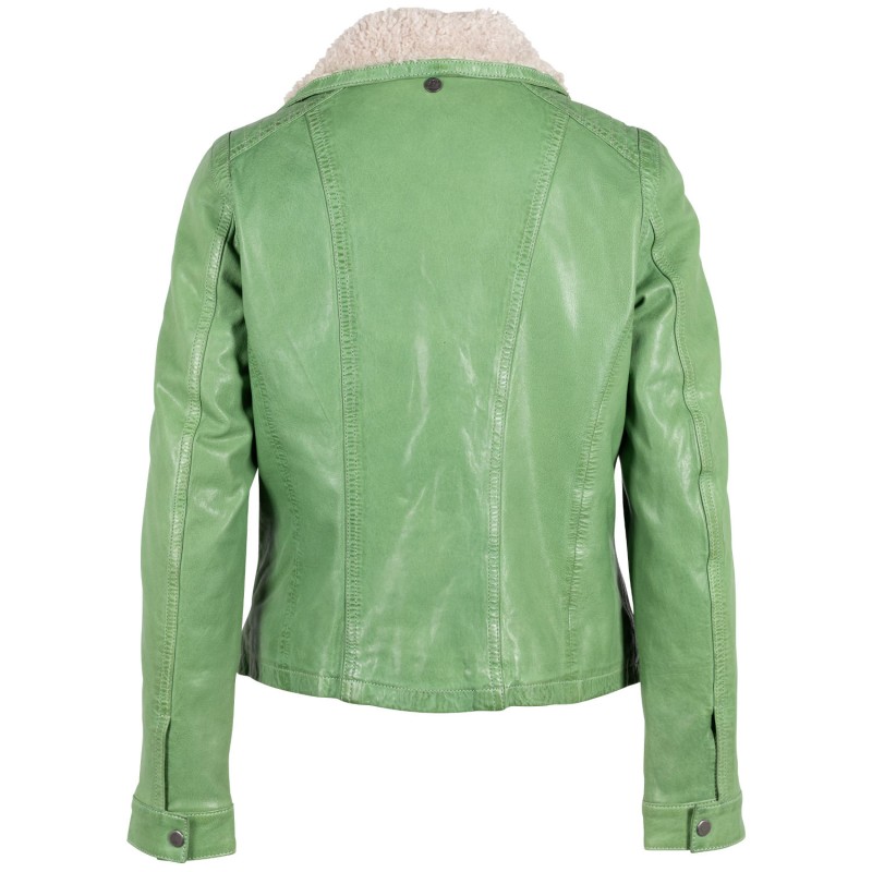 Geaca de Iarna din Piele Dama Mauritius Verde GWJolanda – Geci de Iarna Geaca de Iarna din Piele Dama Mauritius Verde GWJolanda – Geci de Iarna