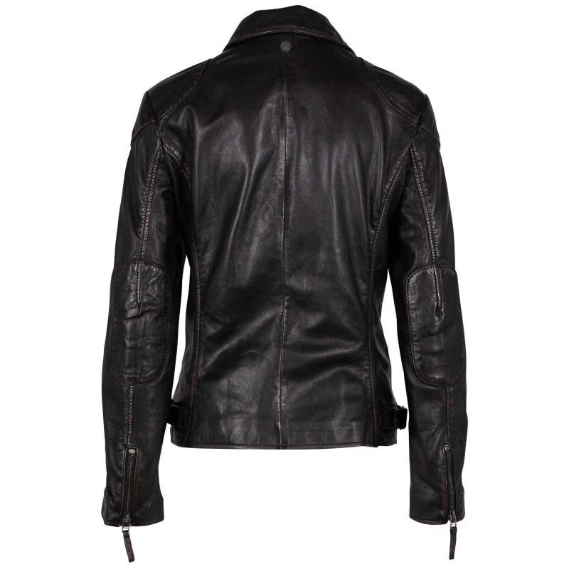 Geaca de Piele Dama Mauritius Negru Vintage GWJosipha – Geci de Piele Geaca de Piele Dama Mauritius Negru Vintage GWJosipha – Geci de Piele