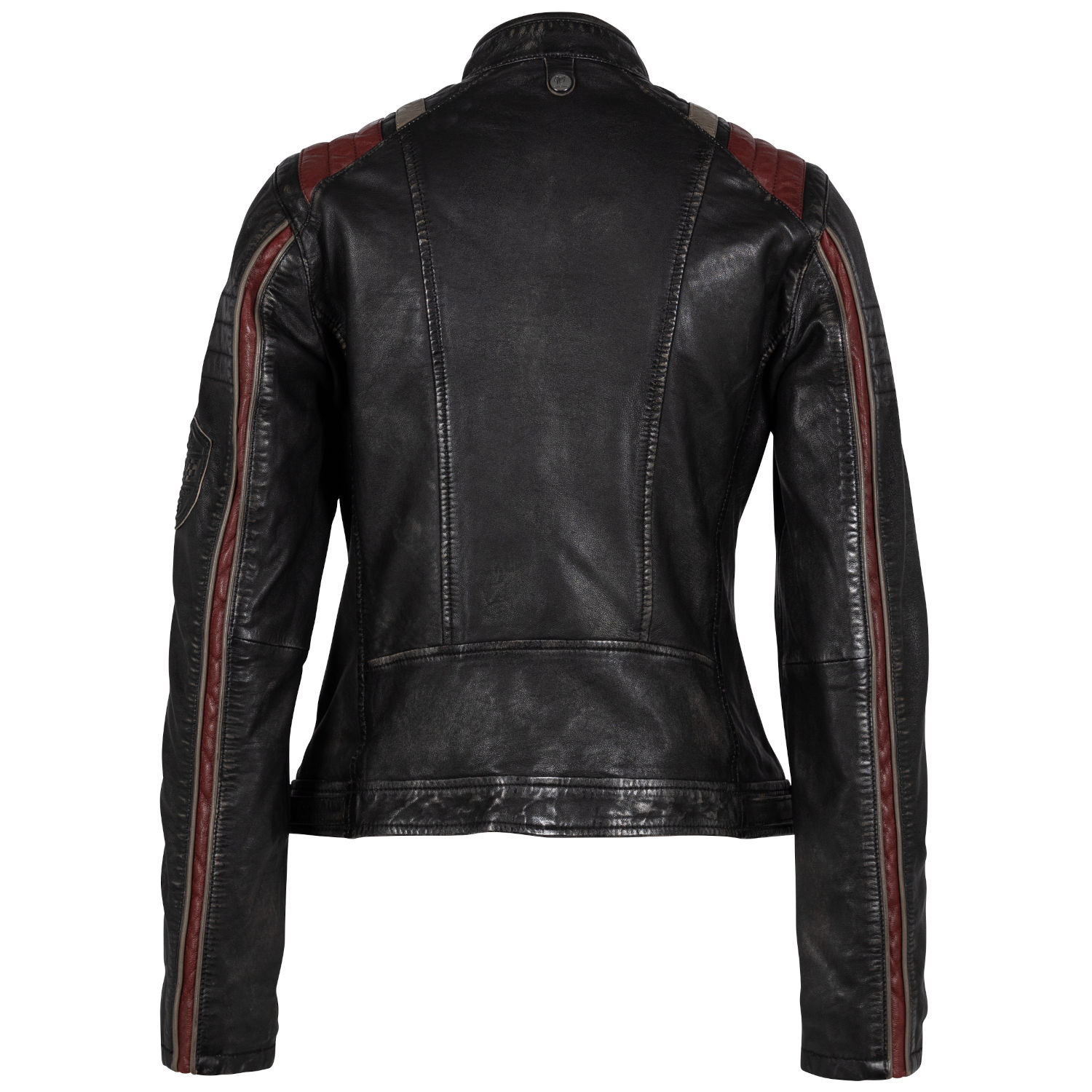 Geaca de Piele Dama Mauritius Neagra GWLeesa 2 – Black Friday