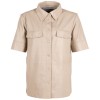 Camasa de Piele Dama Mauritius Bej Deschis GWLotta Camasa de Piele Dama Mauritius Bej Deschis GWLotta - readytowear.ro