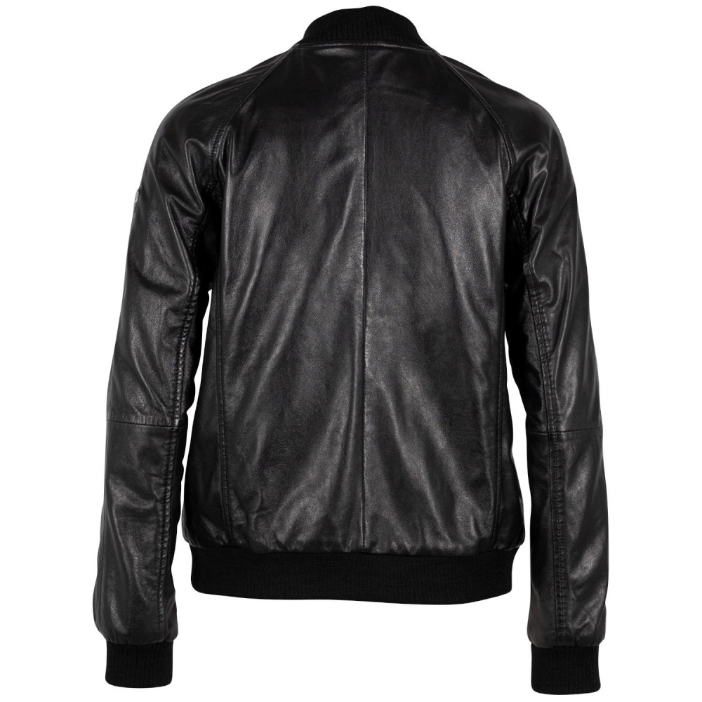 Geaca de Piele Dama Mauritius Neagra GWLyone Geaca de Piele Dama Mauritius Neagra GWLyone - readytowear.ro