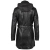 Geaca Lunga de Piele Dama Mauritius Neagra GWMargo Geaca Lunga de Piele Dama Mauritius Neagra GWMargo - readytowear.ro