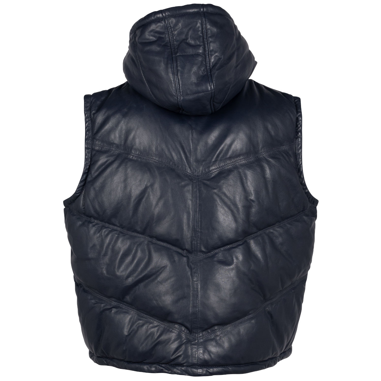 Vesta de Piele Dama Mauritius Albastra GWNammi – Veste de Piele