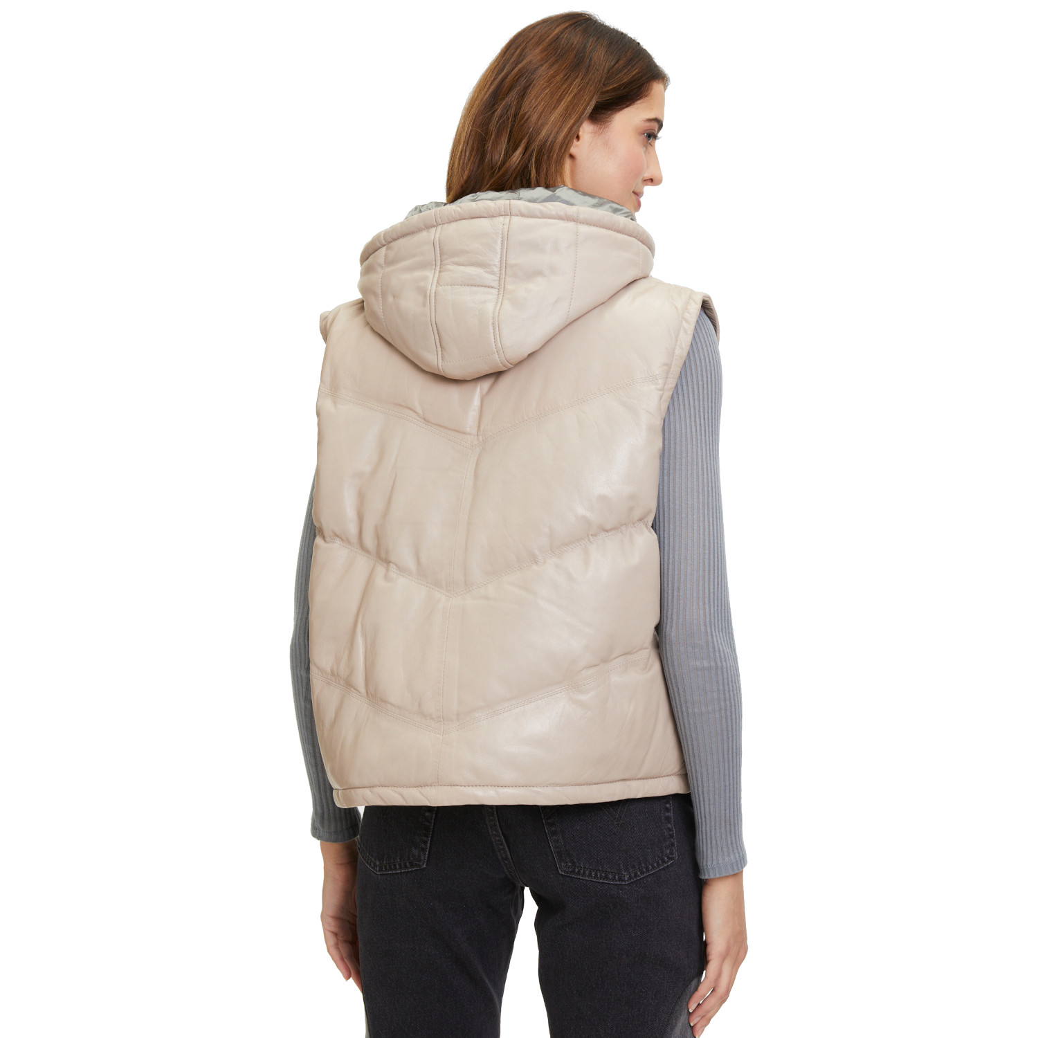 Vesta de Piele Dama Mauritius Bej GWNammi – Veste de Piele Vesta de Piele Dama Mauritius Bej GWNammi – Veste de Piele