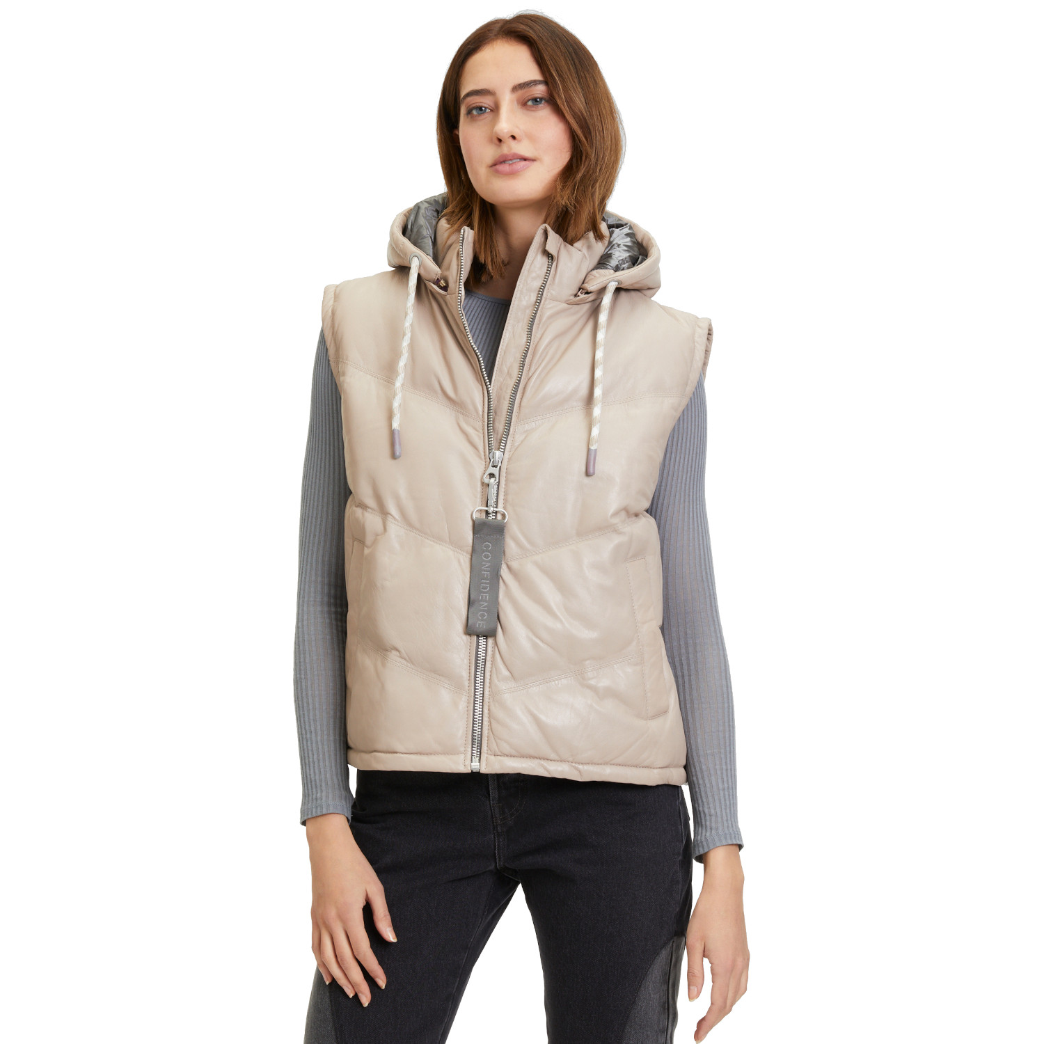 Vesta de Piele Dama Mauritius Bej GWNammi – Veste de Piele Vesta de Piele Dama Mauritius Bej GWNammi – Veste de Piele