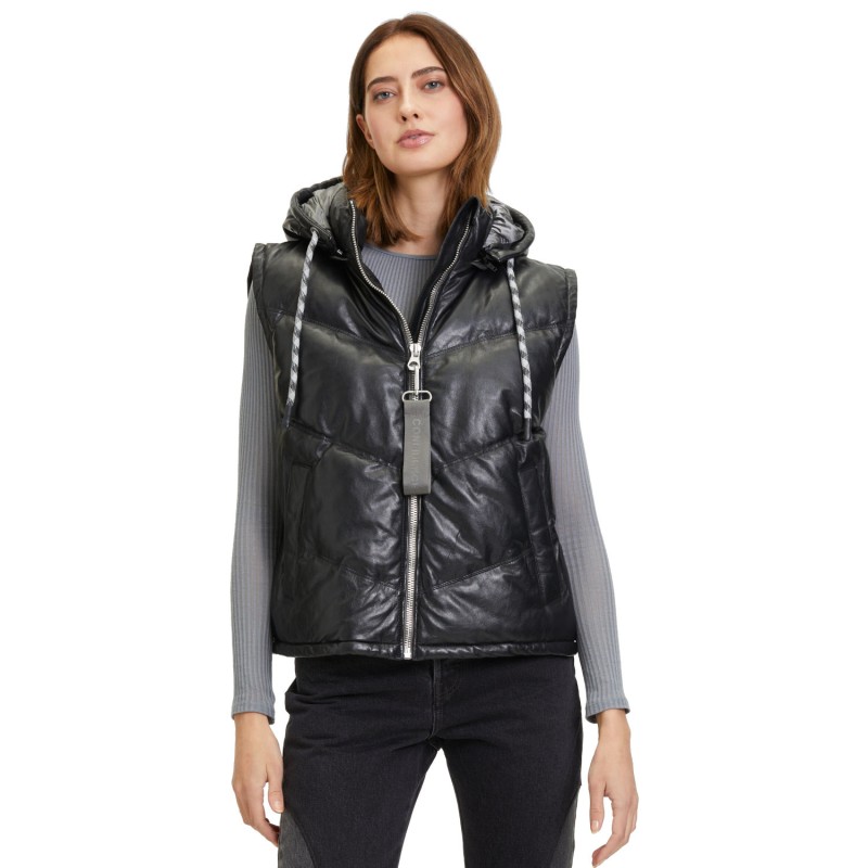 Vesta de Piele Dama Mauritius Neagra GWNammi – Veste de Piele Vesta de Piele Dama Mauritius Neagra GWNammi – Veste de Piele