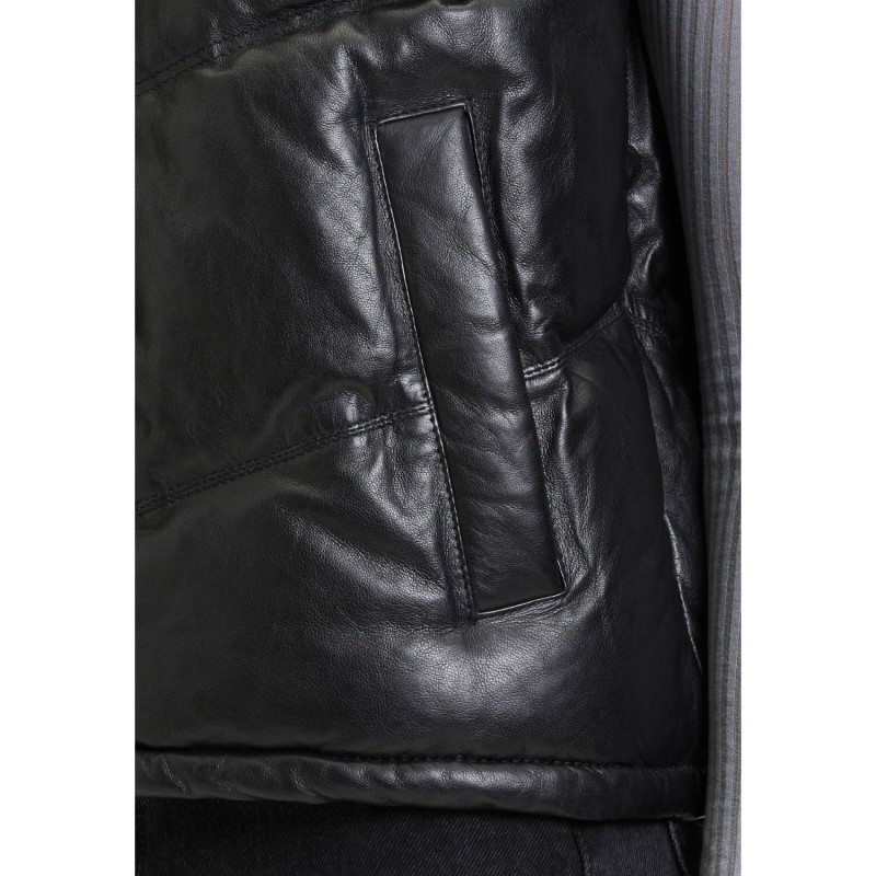 Vesta de Piele Dama Mauritius Neagra GWNammi – Veste de Piele Vesta de Piele Dama Mauritius Neagra GWNammi – Veste de Piele