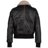 Geaca de Piele Dama Mauritius Negru Vintage GWNastja 2 – Black Friday