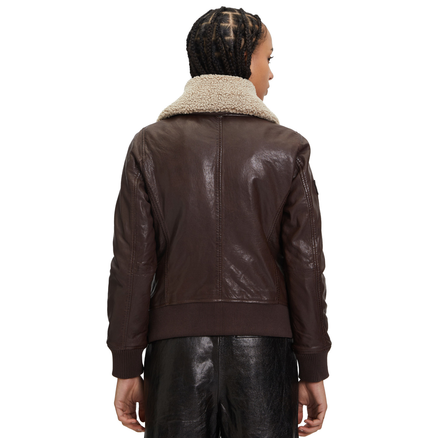 Geaca de Piele Dama Mauritius Castanie GWNastja – Geci de Piele Geaca de Piele Dama Mauritius Castanie GWNastja – Geci de Piele