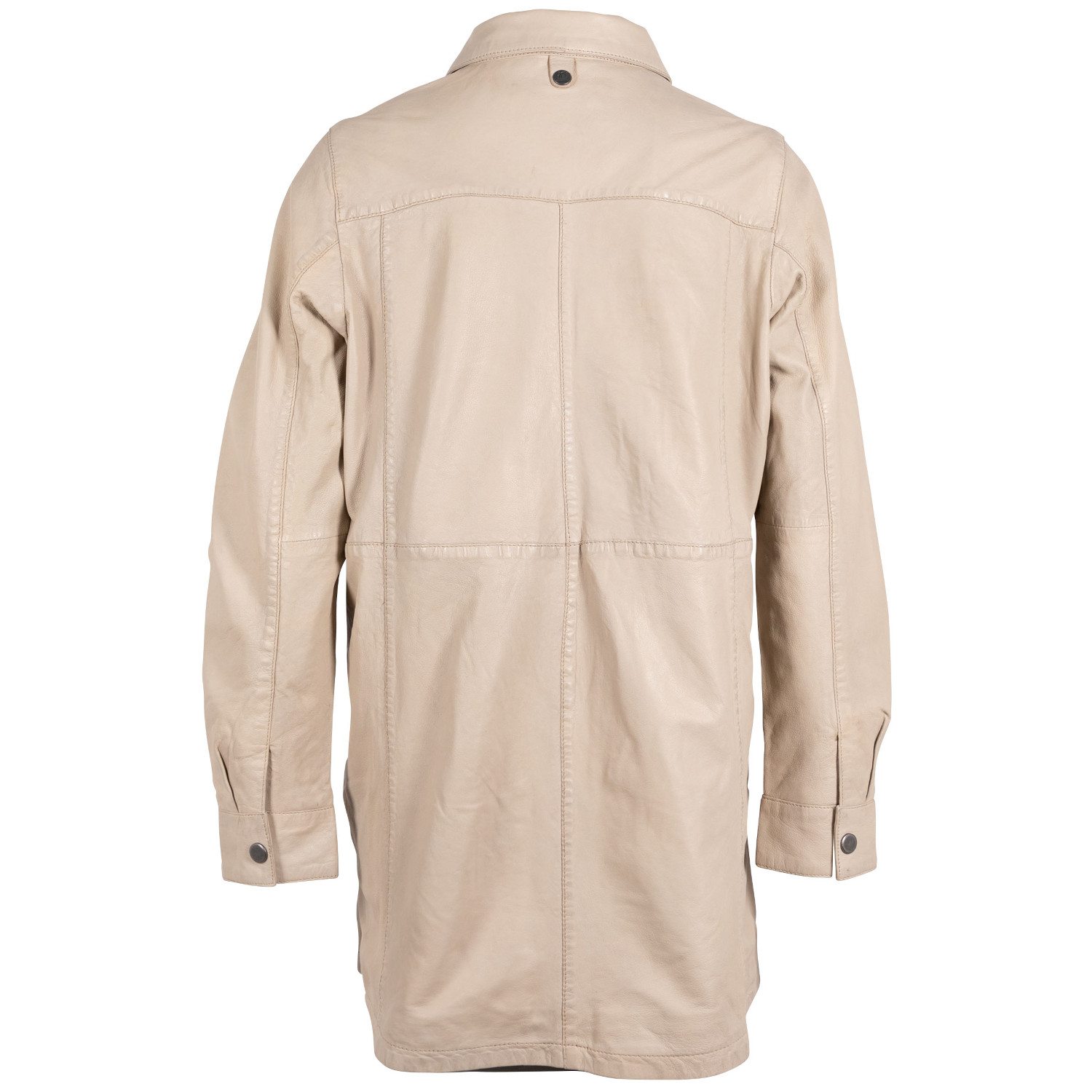 Camasa Lungă de Piele Dama Mauritius Bej Deschis GWNelda – Camasi din Piele Camasa Lungă de Piele Dama Mauritius Bej Deschis GWNelda – Camasi din Piele