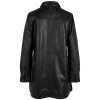 Camasa Lungă de Piele Dama Mauritius Neagra GWNelda – Black Friday