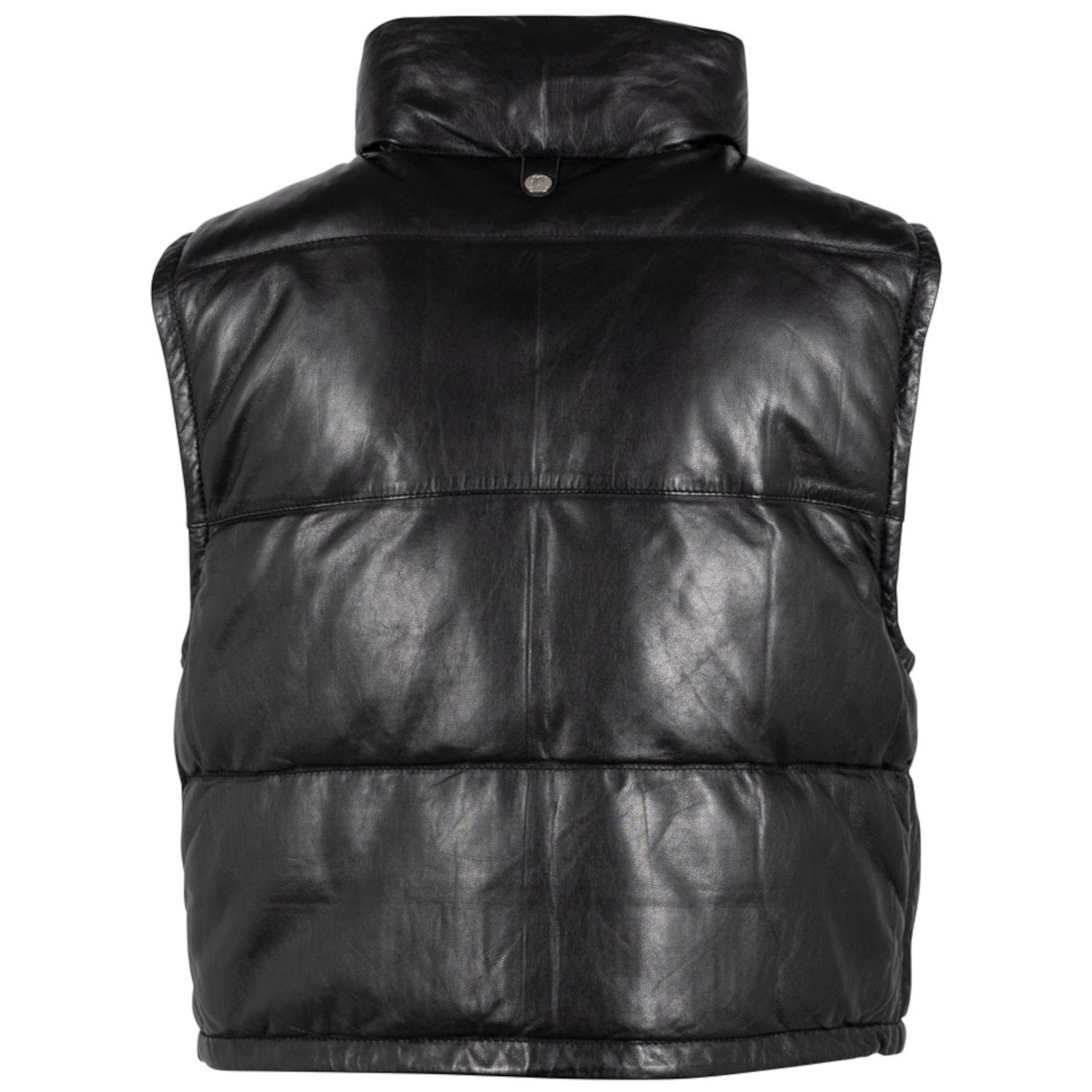 Vesta de Piele Dama Mauritius Neagra GWNelli – Veste de Piele