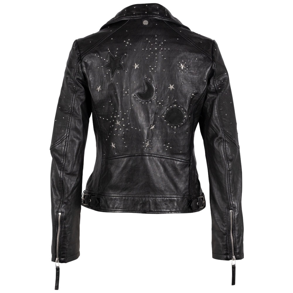 Geaca de Piele Dama Mauritius Neagra GWNoelia Geaca de Piele Dama Mauritius Neagra GWNoelia - readytowear.ro