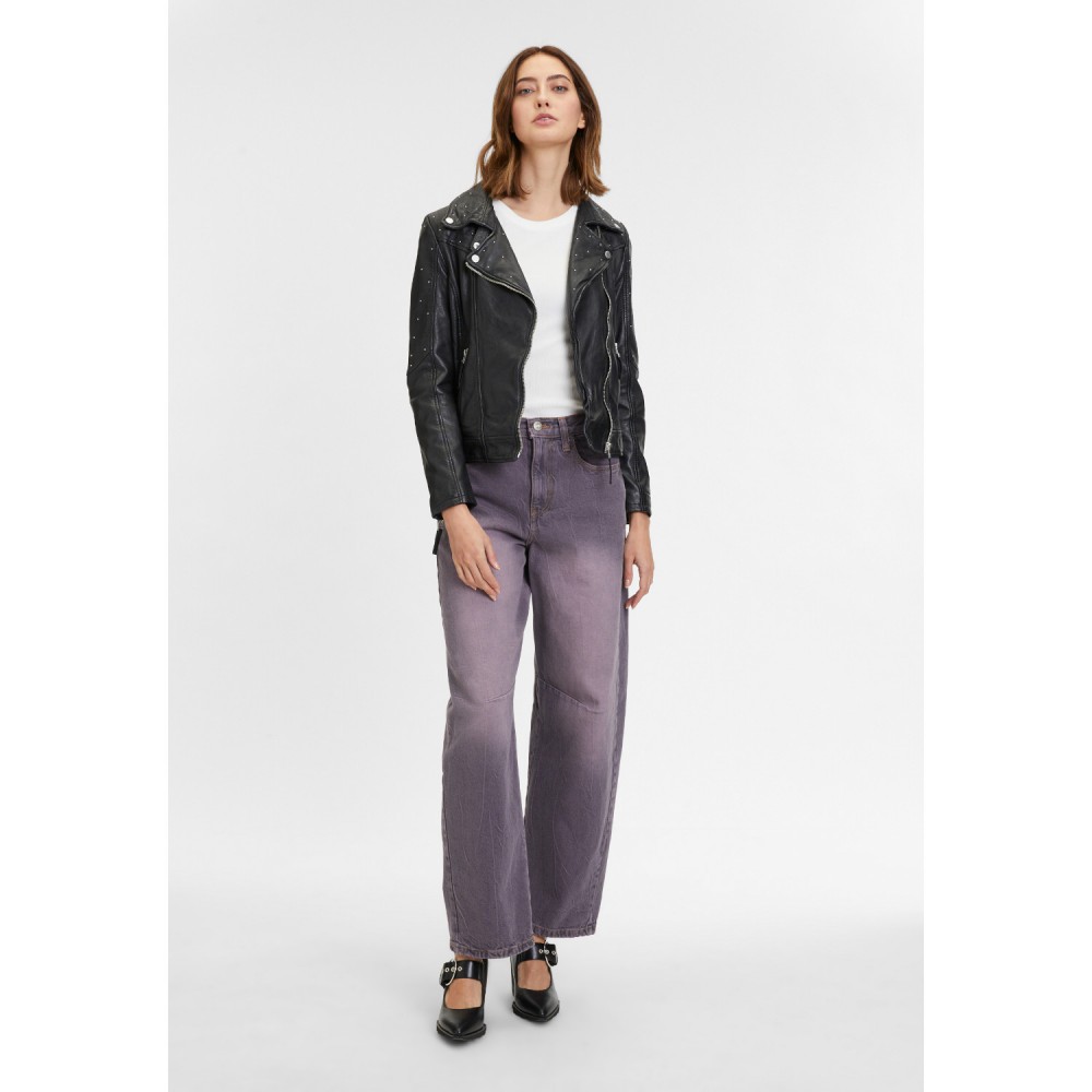 Geaca de Piele Dama Mauritius Neagra GWNoelia Geaca de Piele Dama Mauritius Neagra GWNoelia - readytowear.ro