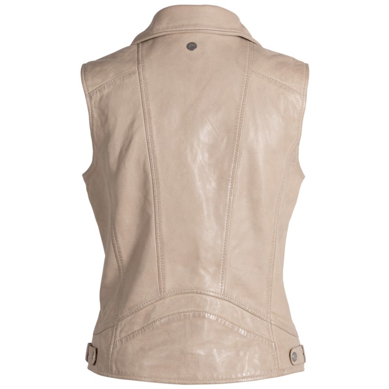 Vesta de Piele Dama Mauritius Bej Deschis GWNovalee – Veste de Piele Vesta de Piele Dama Mauritius Bej Deschis GWNovalee – Veste de Piele