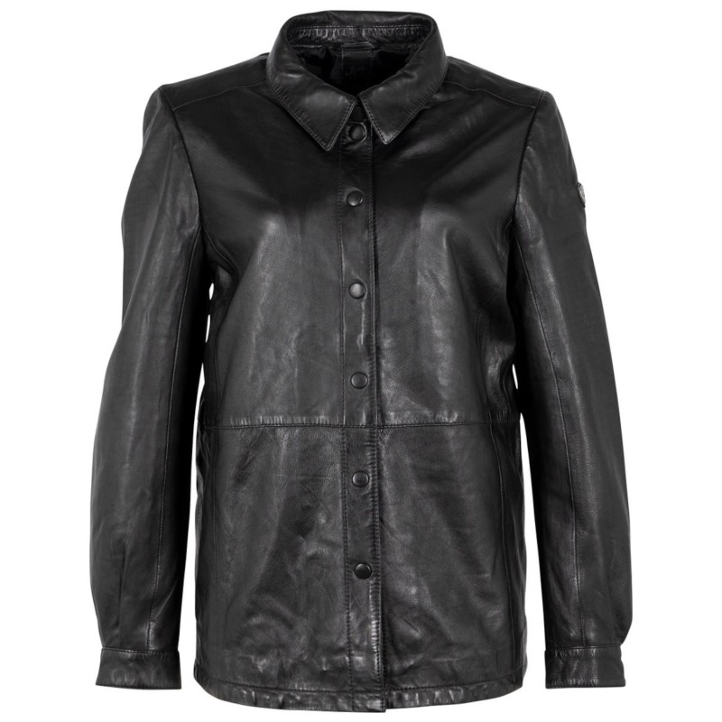 Camasa de Piele Dama Mauritius Neagra GWOfilia – Camasi din Piele Camasa de Piele Dama Mauritius Neagra GWOfilia – Camasi din Piele