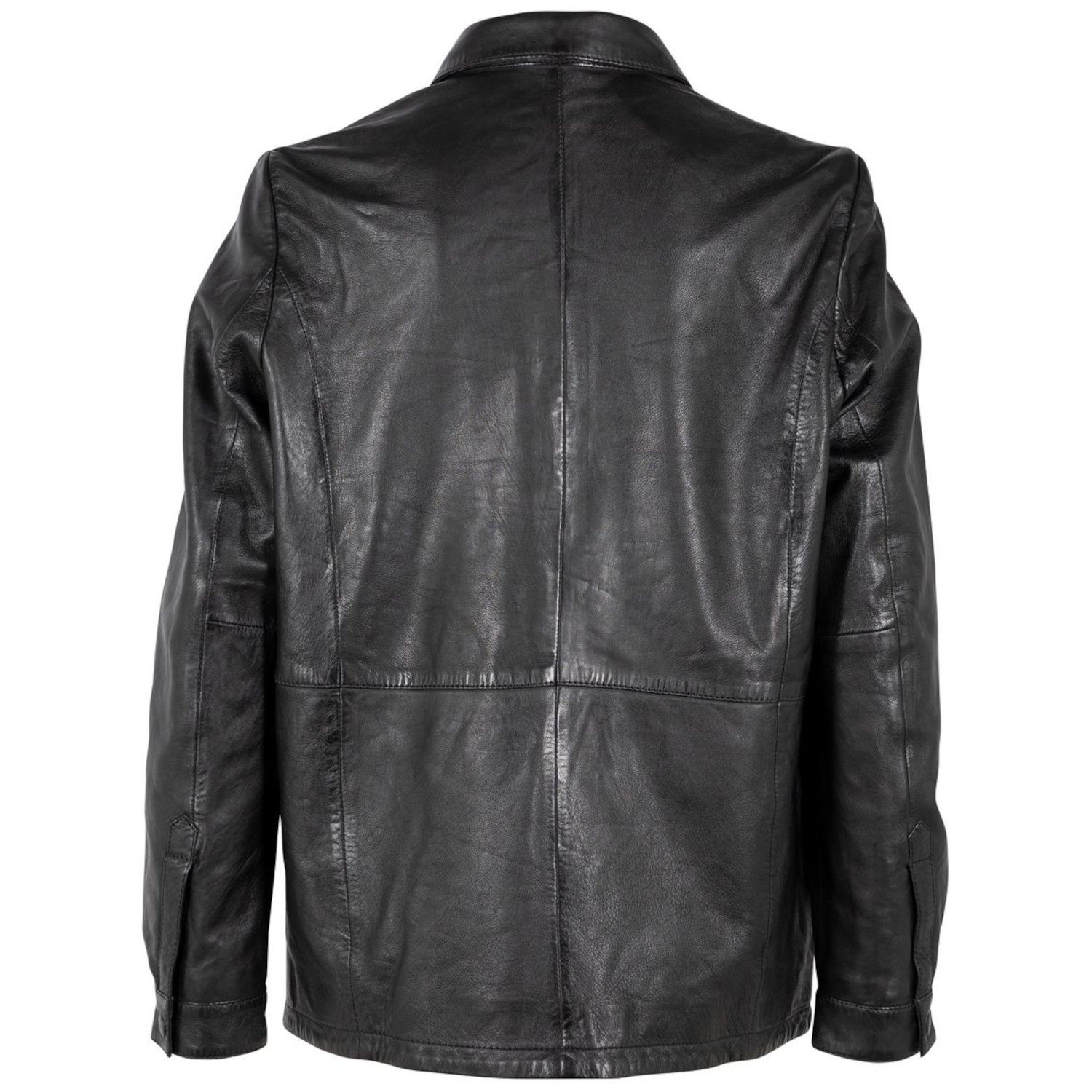 Camasa de Piele Dama Mauritius Neagra GWOfilia – Camasi din Piele