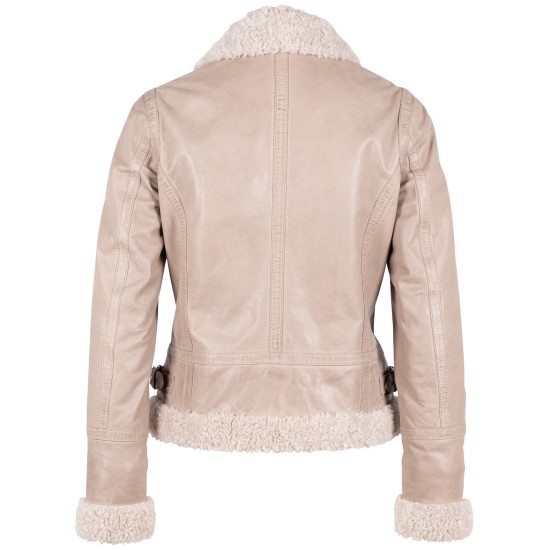 Cojoc de Piele Dama Mauritius Gri GWPhilina