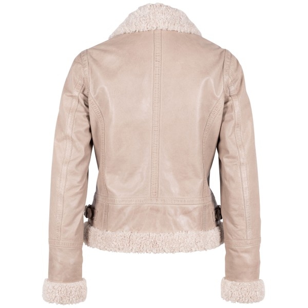 Cojoc de Piele Dama Mauritius Gri GWPhilina