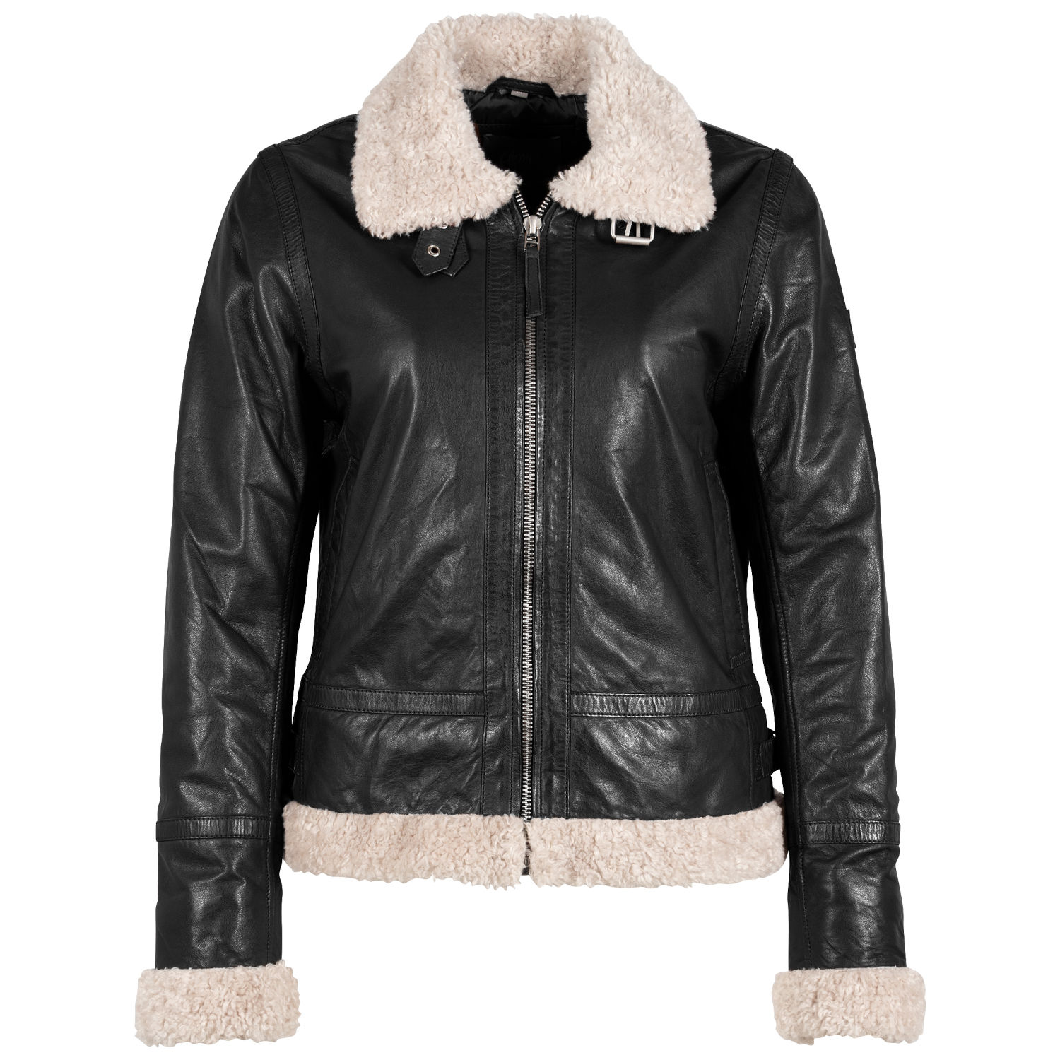 Cojoc de Piele Dama Mauritius Negru GWPhilina – Black Friday