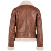 Cojoc de Piele Dama Mauritius Whiskey GWPhilina Cojoc de Piele Dama Mauritius Whiskey GWPhilina - readytowear.ro