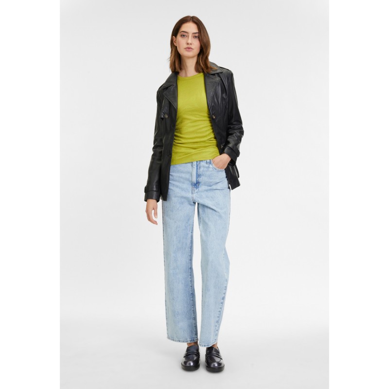 Geaca Lungă de Piele Dama Mauritius Neagra GWSkady – Black Friday Geaca Lungă de Piele Dama Mauritius Neagra GWSkady – Black Friday