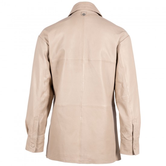 Camasa de Piele Dama Mauritius Bej Deschis GWTalisha Camasa de Piele Dama Mauritius Bej Deschis GWTalisha