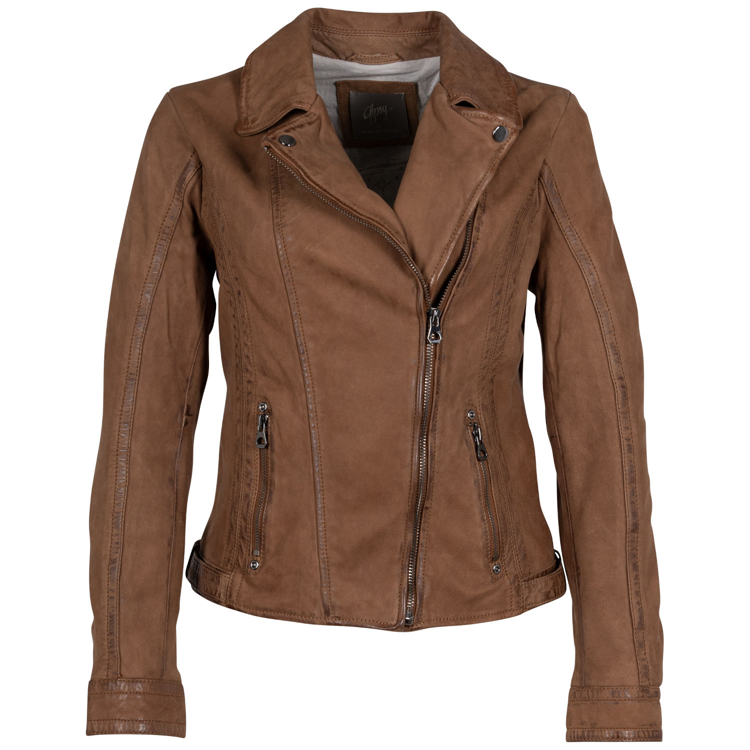 Geaca de Piele Dama Mauritius Maro Deschis GWTwila – Geci de Piele