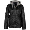 Geaca de Piele Dama Mauritius Neagra GWVaila Geaca de Piele Dama Mauritius Neagra GWVaila - readytowear.ro