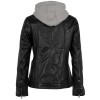 Geaca de Piele Dama Mauritius Neagra GWVaila Geaca de Piele Dama Mauritius Neagra GWVaila - readytowear.ro