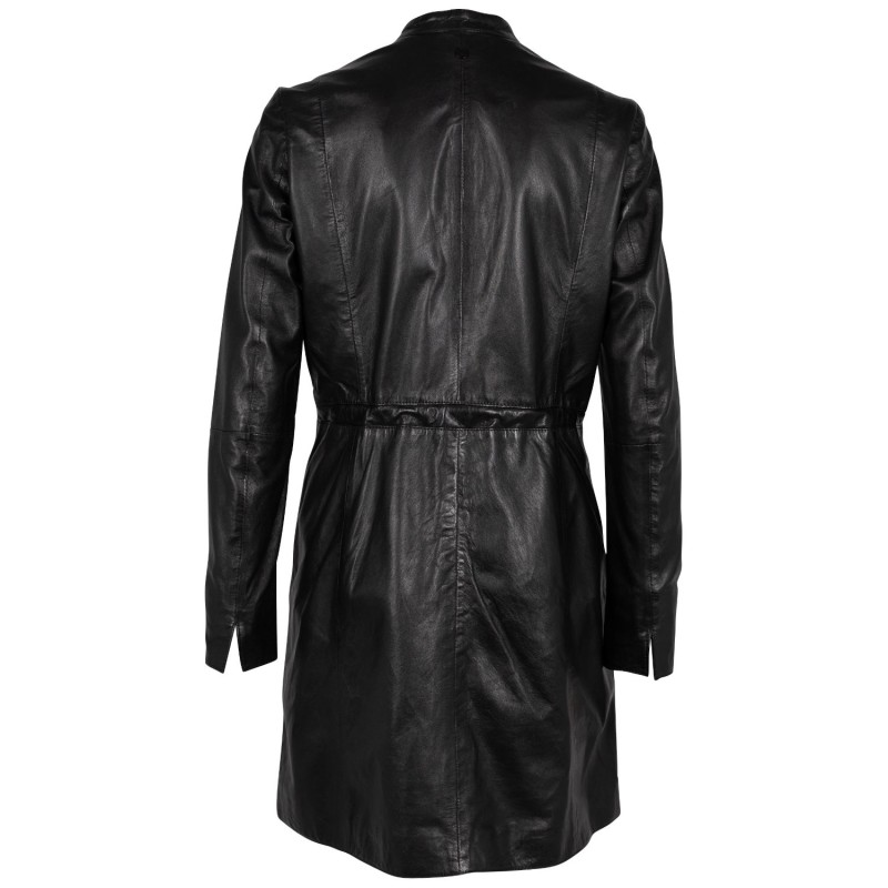 Rochie de Piele Dama Mauritius Neagra GWVarisa – Black Friday