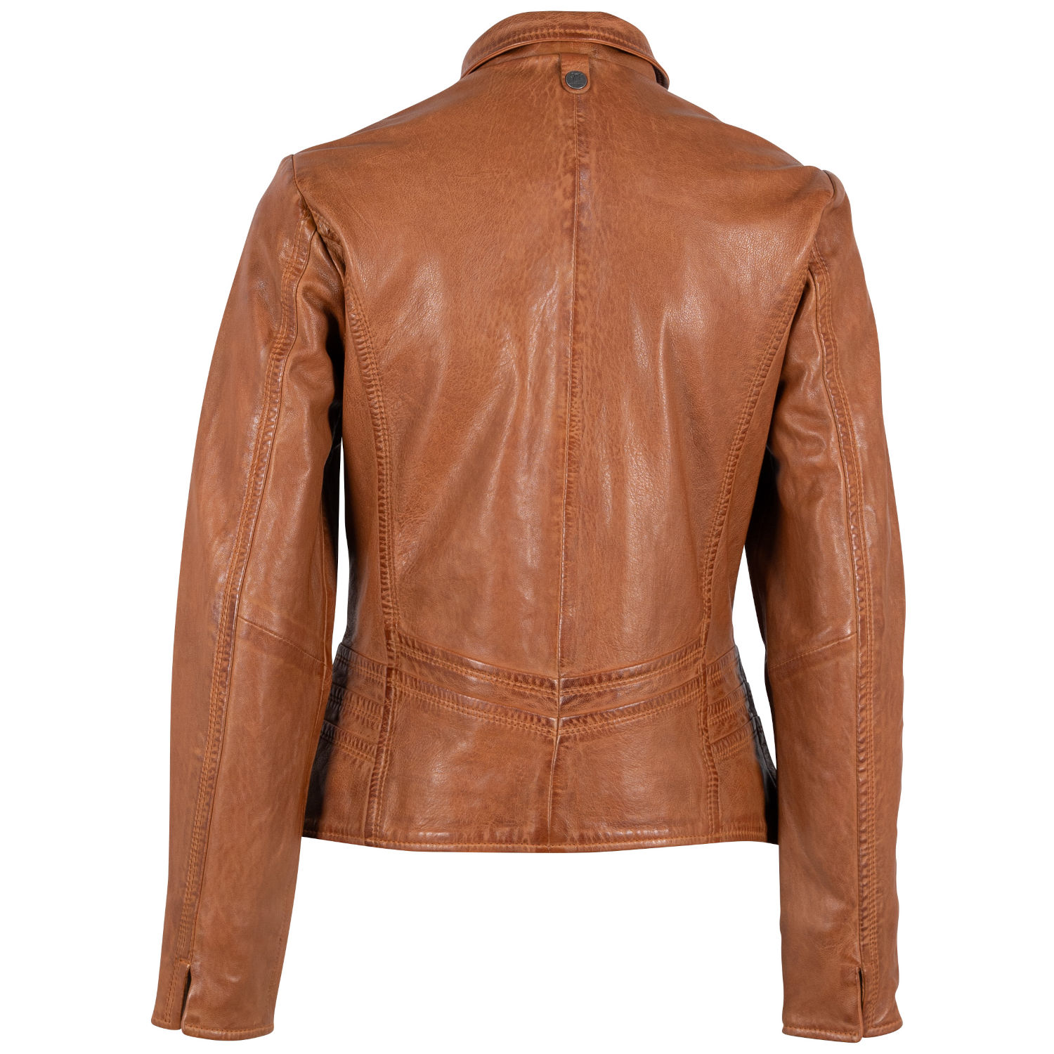 Geaca de Piele Dama Mauritius Coniac GWWany – Black Friday