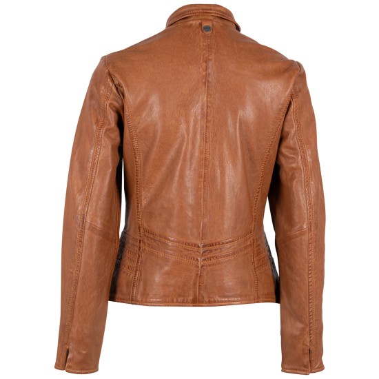 Geaca de Piele Dama Mauritius Coniac GWWany