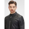 Geaca de Piele Barbati Mauritius Silver Neagra MSMLeevi Geaca de Piele Barbati Mauritius Silver Neagra MSMLeevi - readytowear.ro