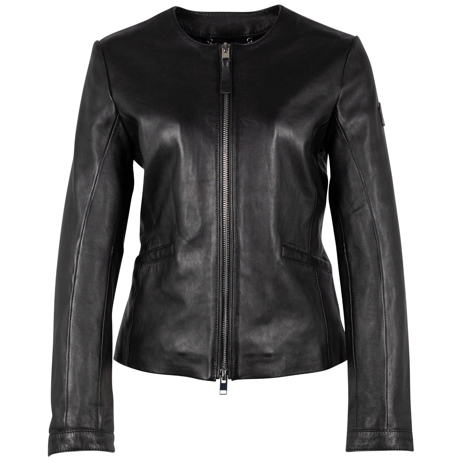 Geaca de Piele Dama Mauritius Neagra MSWTjara – Black Friday