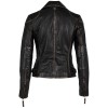 Geaca de Piele Dama Mauritius Negru Antic MWPeggie – Black Friday