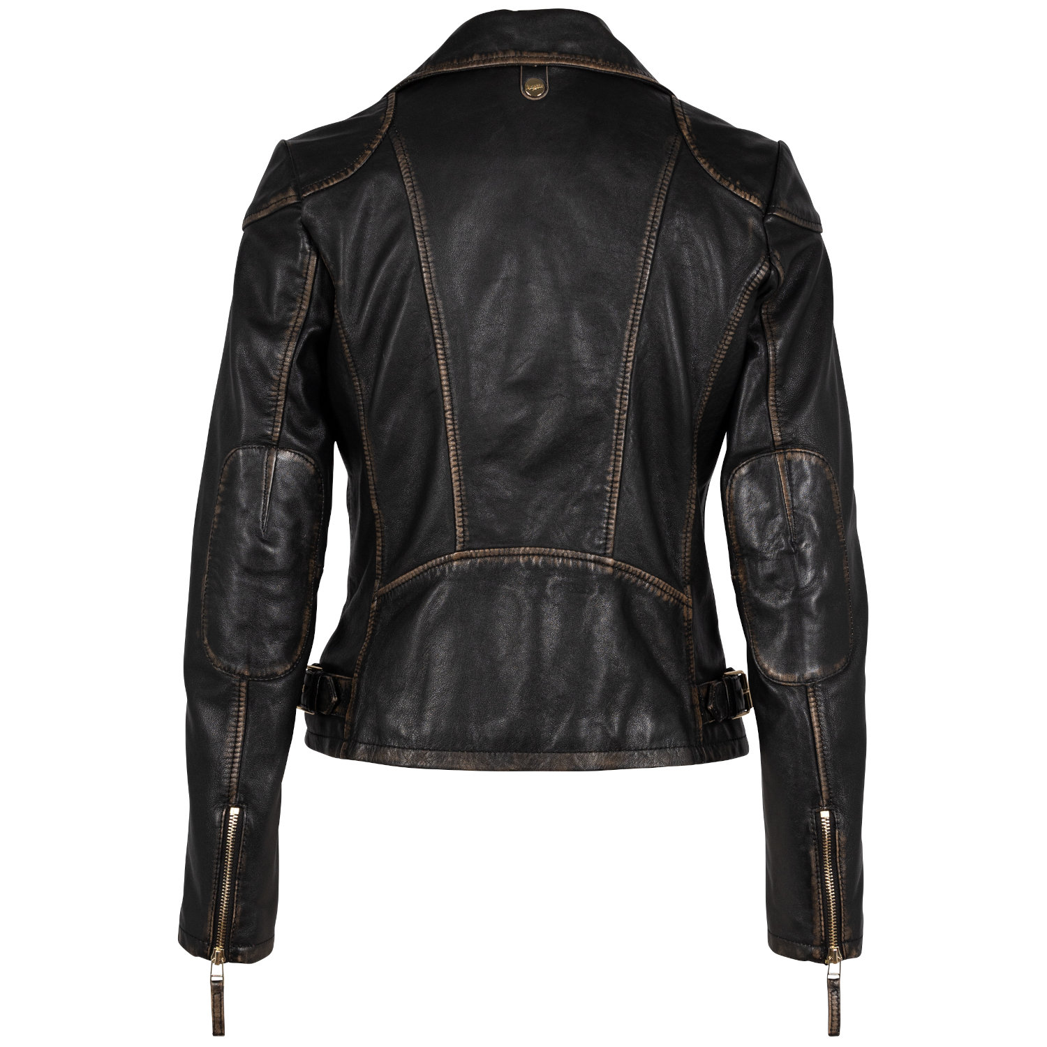 Geaca de Piele Dama Mauritius Negru/Bej MWPerrie – Geci de Piele Geaca de Piele Dama Mauritius Negru/Bej MWPerrie – Geci de Piele