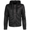 Geaca de Piele Barbati 2.0 by Mauritius Neagra 2MCrain - readytowear.ro