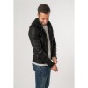 Geaca de Piele Barbati 2.0 by Mauritius Neagra 2MCrain - readytowear.ro