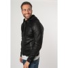 Geaca de Piele Barbati 2.0 by Mauritius Neagra 2MCrain – Geci de Piele