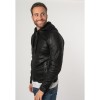 Geaca de Piele Barbati 2.0 by Mauritius Neagra 2MCrain – Geci de Piele