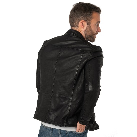 Camasa de Piele Barbati 2.0 by Mauritius Neagra 2MDonn Camasa de Piele Barbati 2.0 by Mauritius Neagra 2MDonn