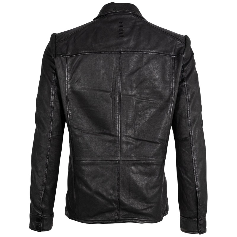 Camasa de Piele Barbati 2.0 by Mauritius Neagra 2MDonn – Black Friday