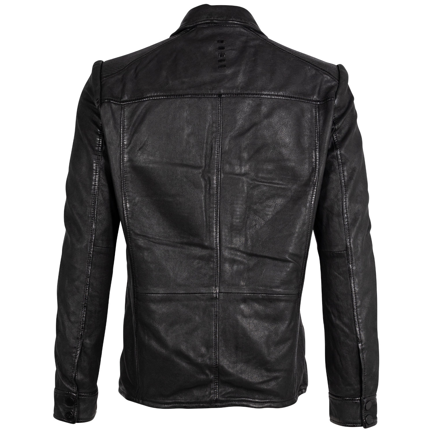 Camasa de Piele Barbati 2.0 by Mauritius Neagra 2MDonn – Camasi din Piele