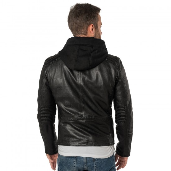 Geaca de Piele Barbati 2.0 by Mauritius Neagra 2MJilas Geaca de Piele Barbati 2.0 by Mauritius Neagra 2MJilas